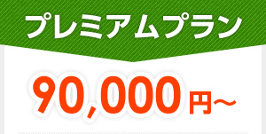 プレミアムプラン 90,000円～